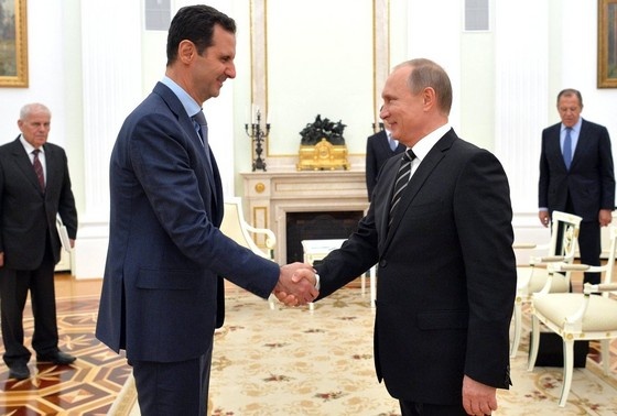    Владимир Путин и Башар Асад