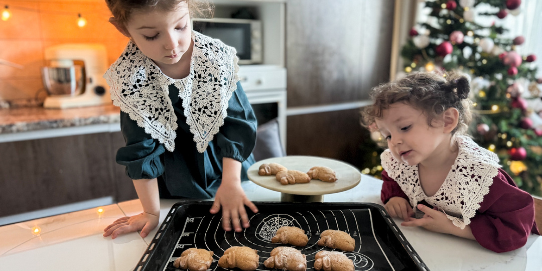 Готовим с детьми печатные имбирные пряники “Зайчики”