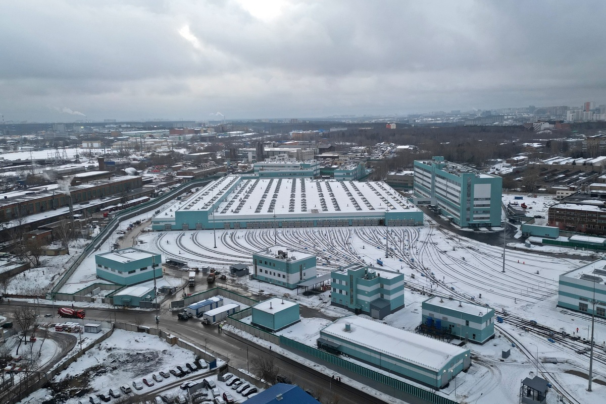 Метродепо "Аминьевское"