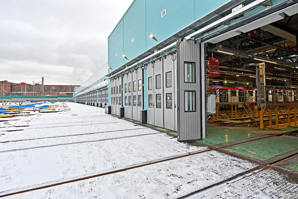 Метродепо "Аминьевское"