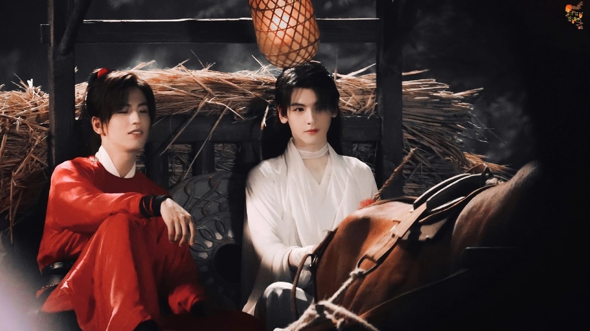 "Благословение небожителей", тоже Тунсю (дорама лежит на полке по соображения цензуры гг) 