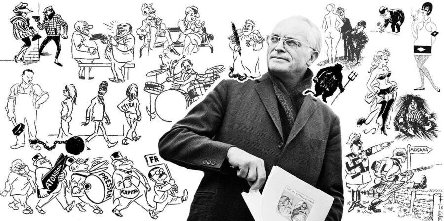    Мастера карикатуры. Кто такой Херлуф Бидструп? Фото: добросовестное использование