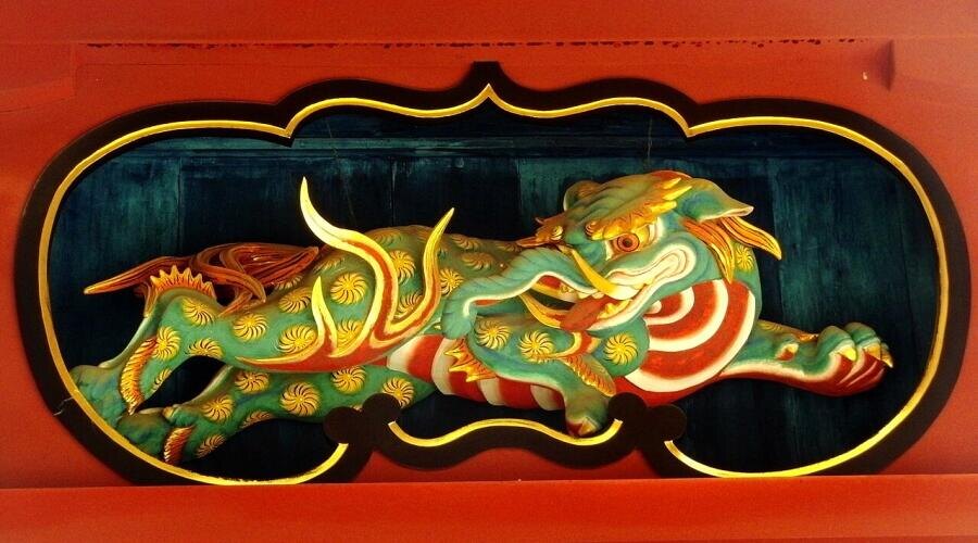    Скульптура Баку в святилище Конно Хатимангу, Сибуя, Токио, Япония Фото: Momotarou2012. Собственная работа, по лицензии CC BY-SA 3.0