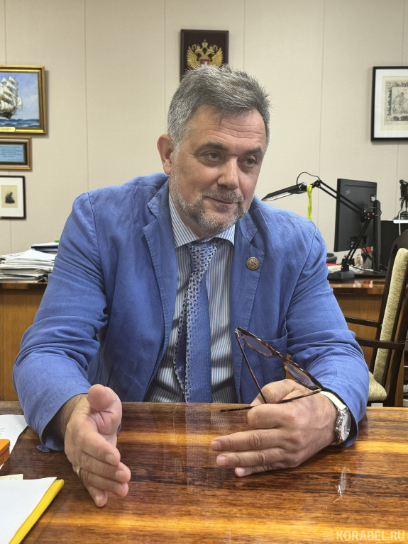 Муру Г. Н., генеральный директор 51 центрального конструкторско-технологического института судоремонта, к. т. н., капитан 1-го ранга / Фото: Корабел.ру  📷
