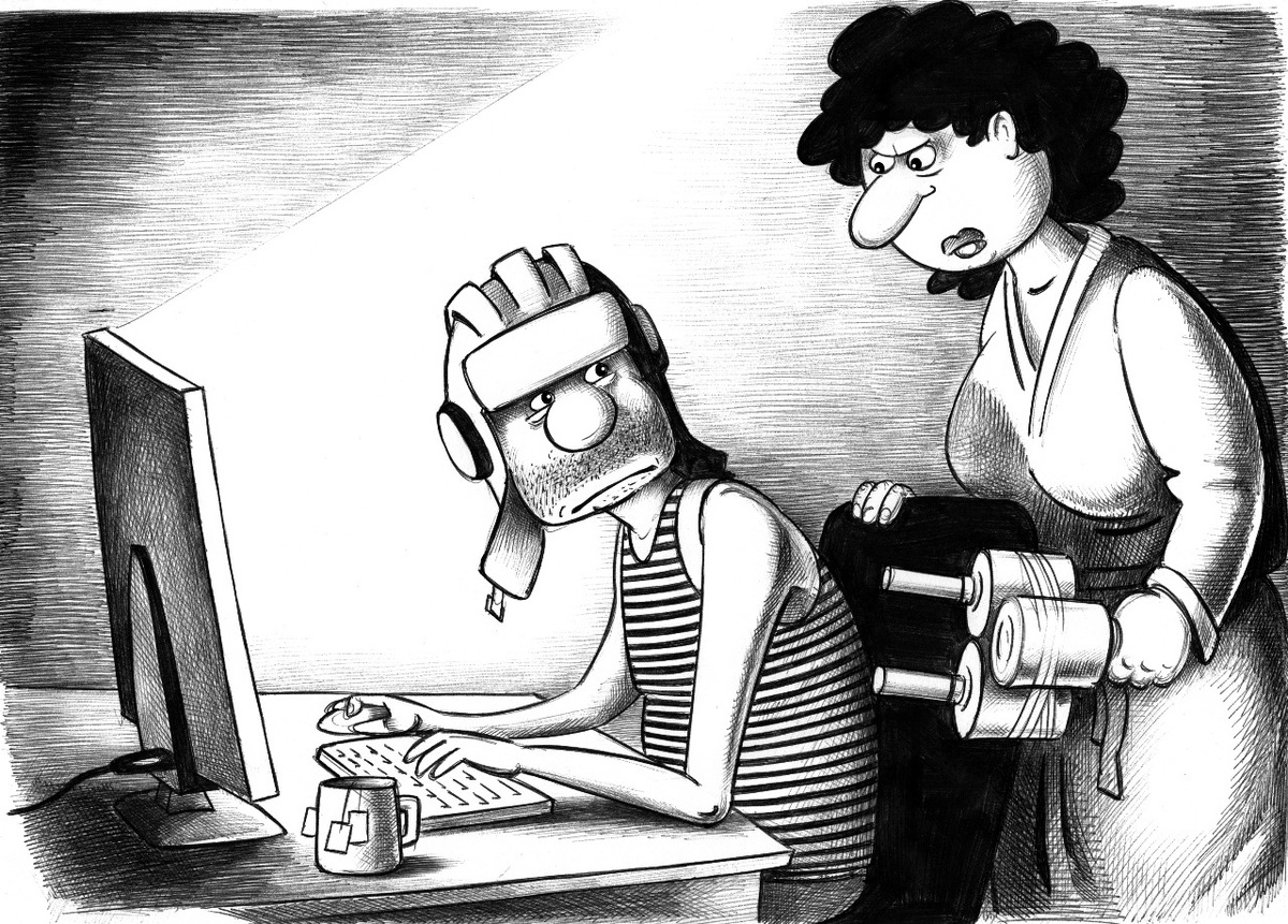 Пример типичного шизоида