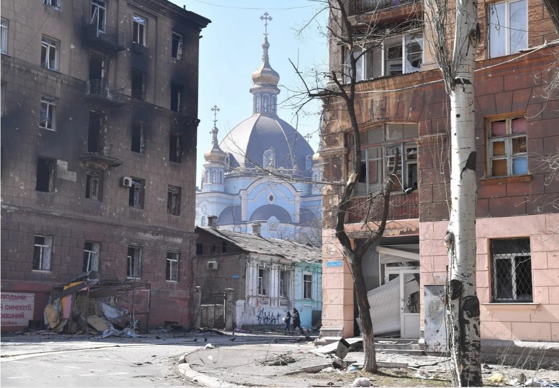 Вид на Покровский собор. 2022 г. 