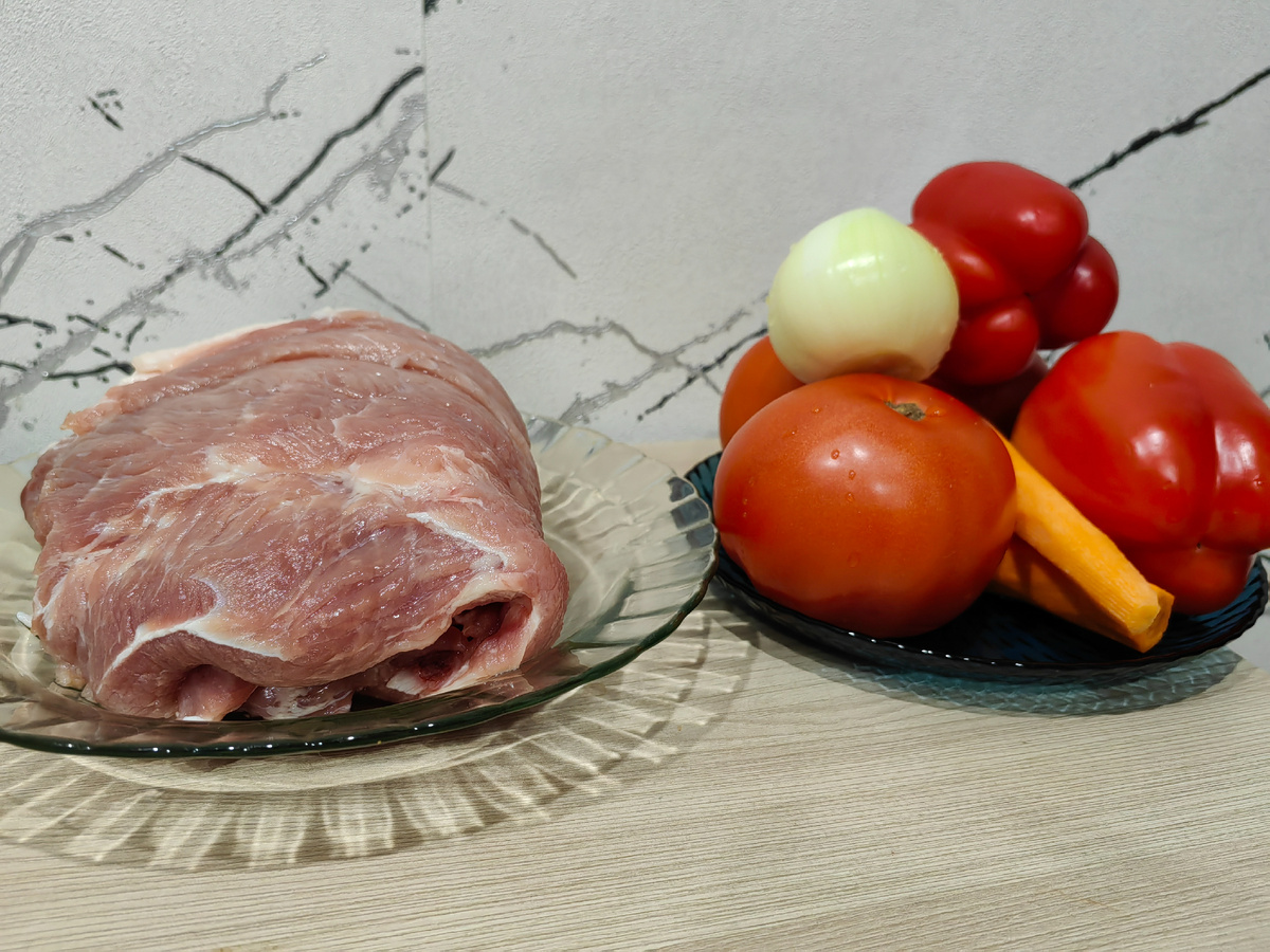 Подготовьте необходимые продукты. 