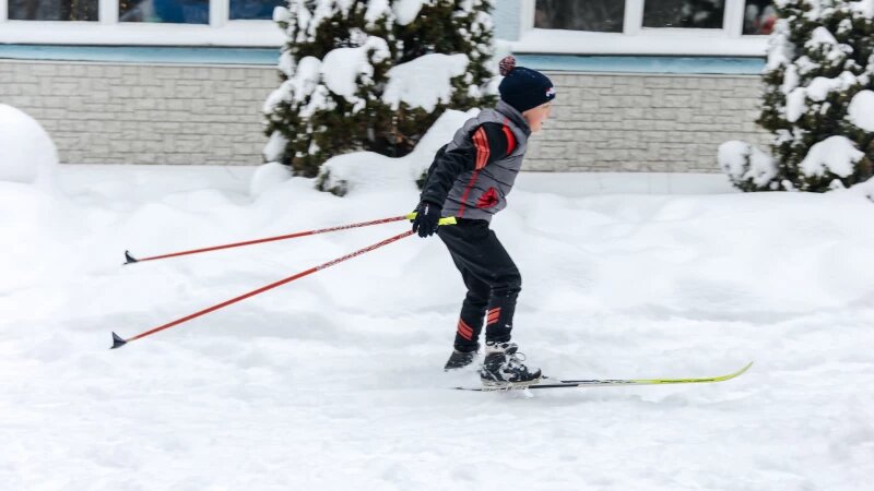     Дети на лыжах. Андрей Лихошерстов/фотостудия PHOTOAMPLUA