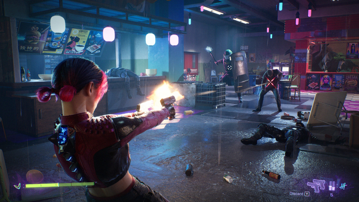 Скриншот игры: SPINE - This is Gun Fu