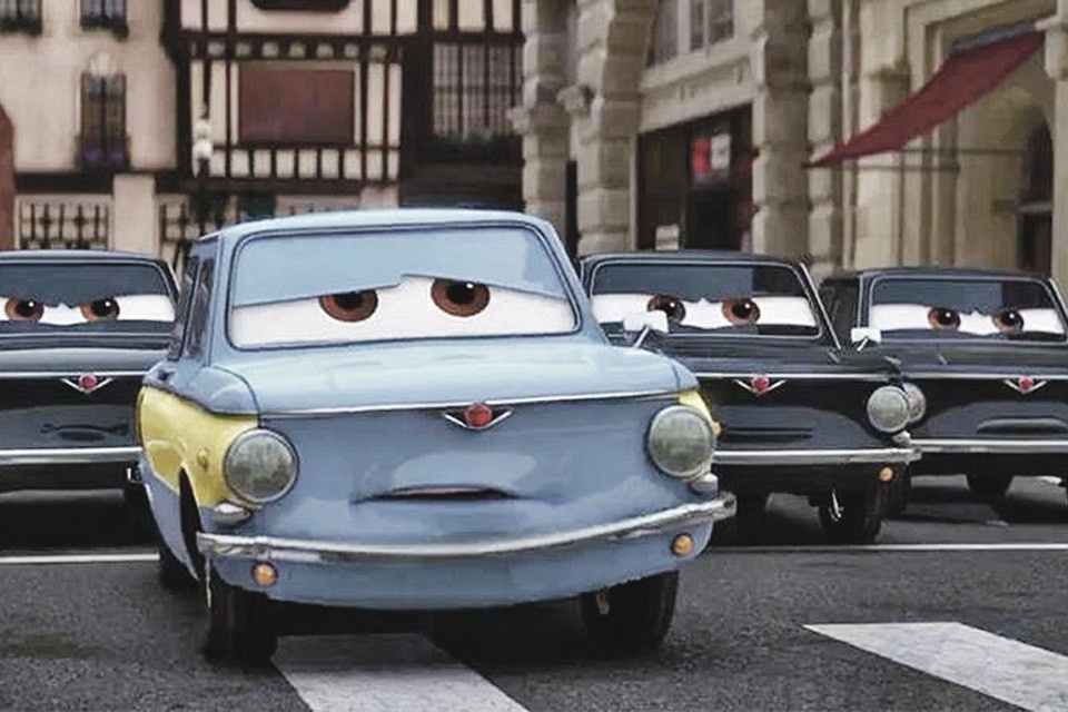    «Запорожец» сыграл злодея в «Тачках 2». Фото: Кадр из фильма