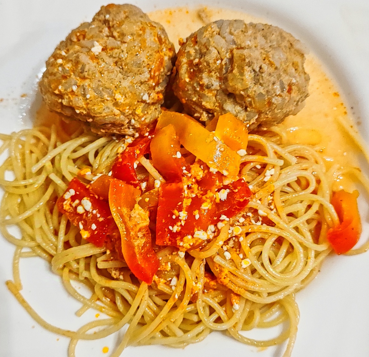 Мясные ёжики (фото автора)