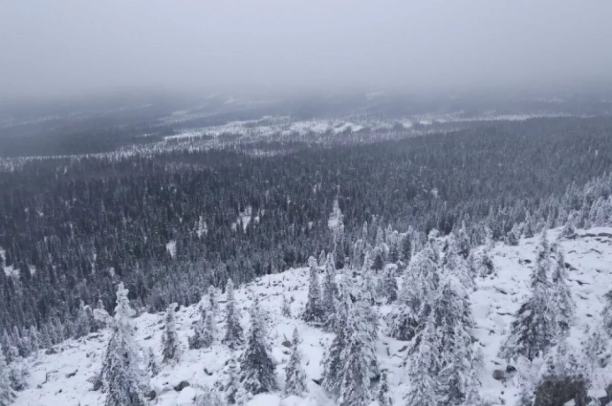    Первые морозы -30°C грянули в Челябинской области