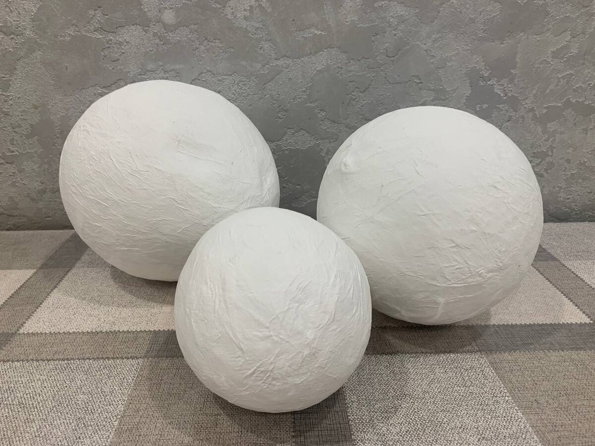 Шары получаются достаточно крепкими