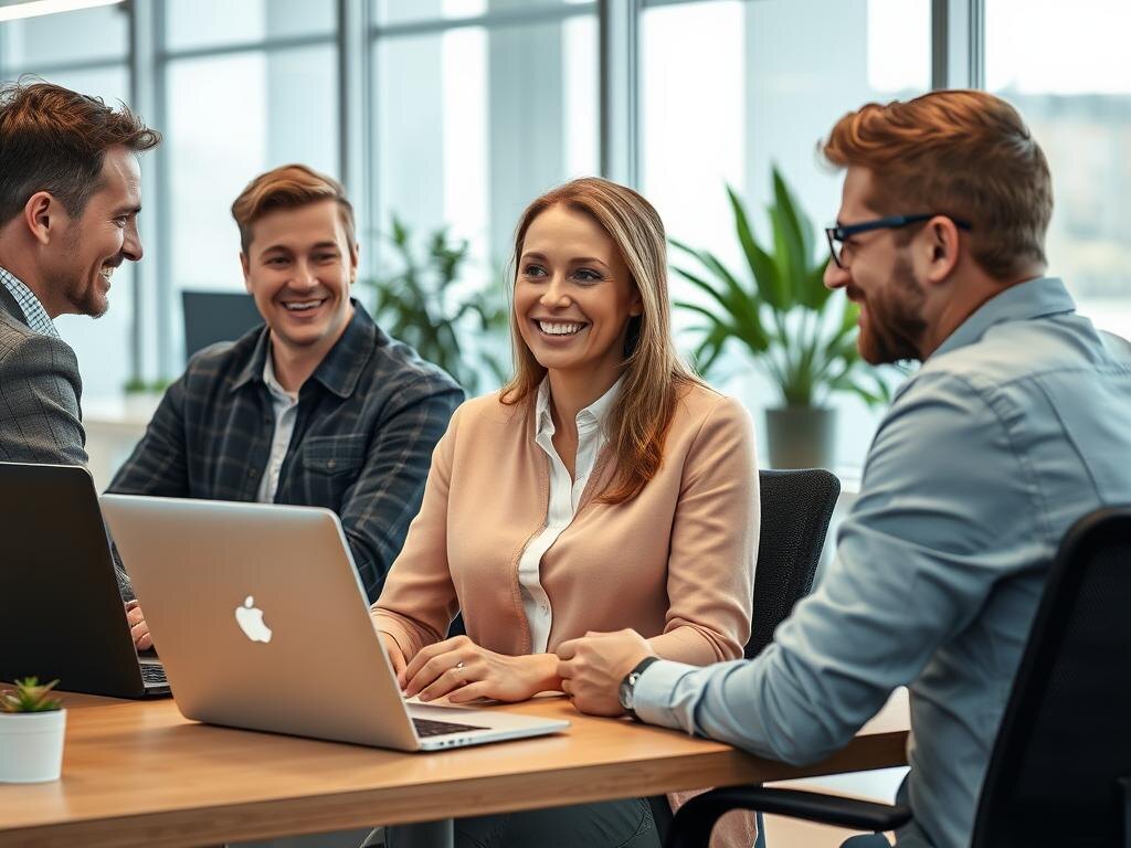    Вдохновляющий офис автоматизации