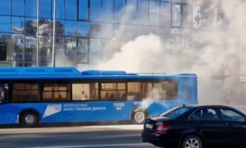    Скриншот видео t.me/dtp_sochi