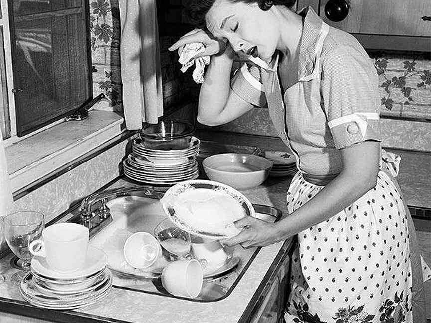 Посудомойщица фото из интернета