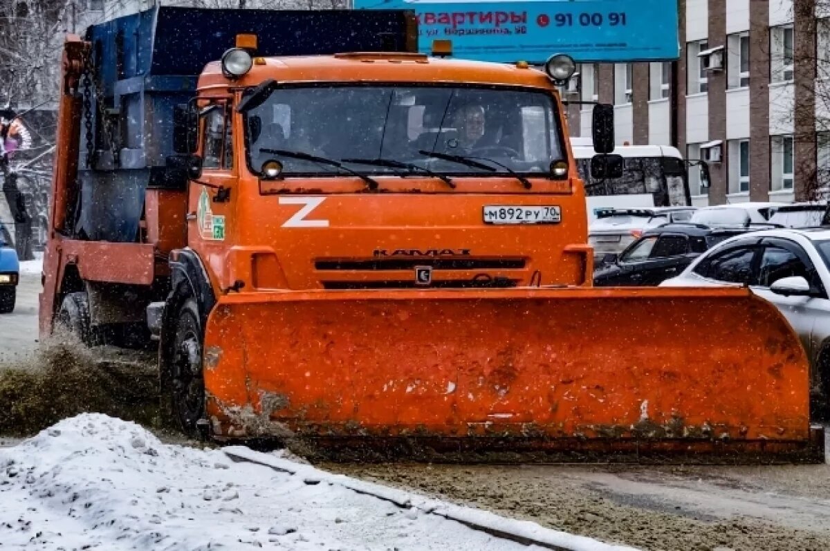    Мэр Томска Махиня нашел замечания в уборке снега в микрорайоне Спичфабрика