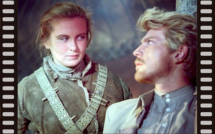 Изольда Извицкая. кадр из фильма «Сорок первый»