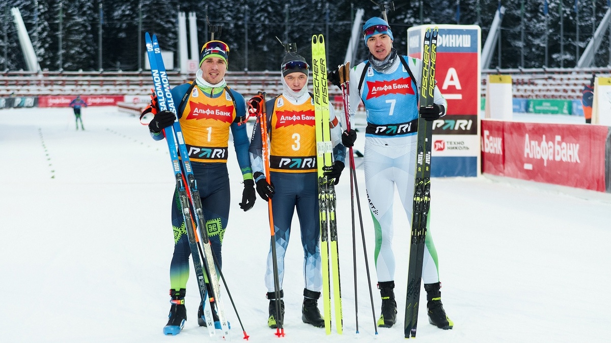    Югорский биатлонист Никита Поршнев завоевал серебро на втором этапе Кубка страны