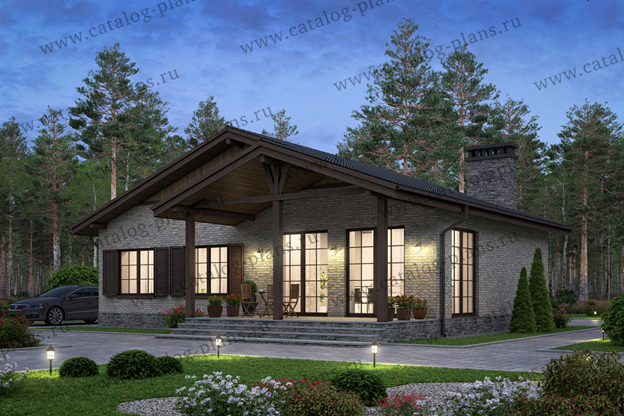 Лучшей планировки одноэтажного дома ещё не придумали!