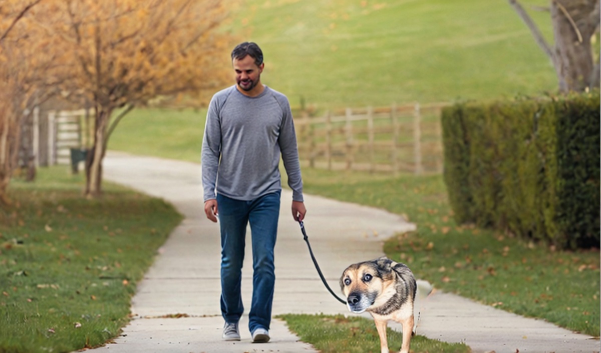 Каждое утро они гуляют той самой дорогой.
