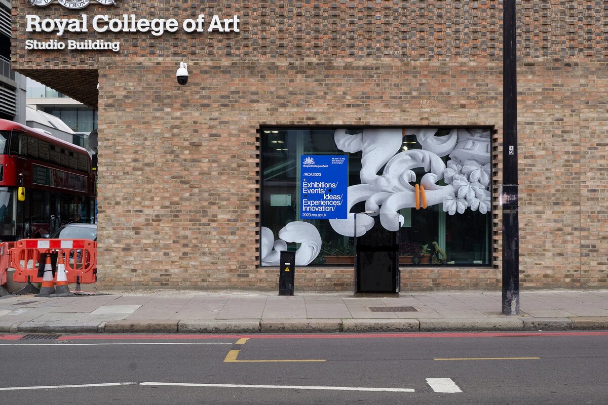 работа Studio Koseda для Королевского колледжа искусств