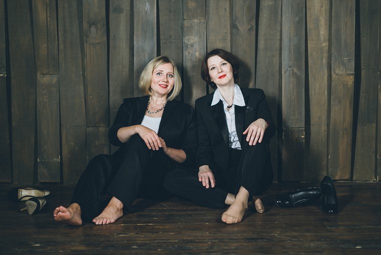 Олеся Кравченко и Анастасия Черток