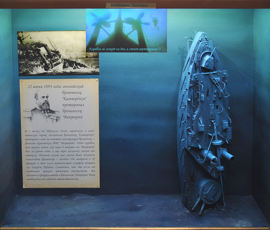 Диорама изготовленная для музея