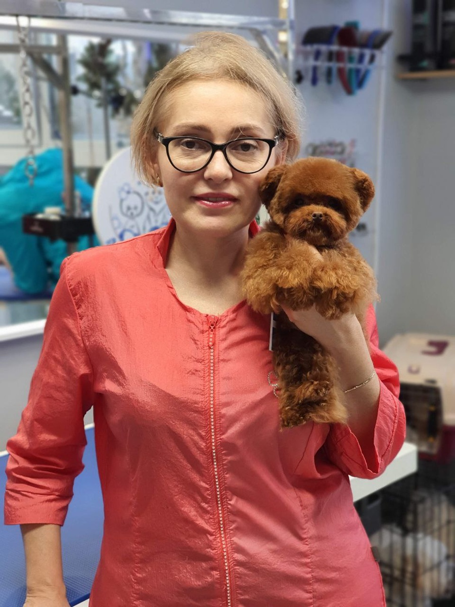 Ирина Аталикова и маленький тедди