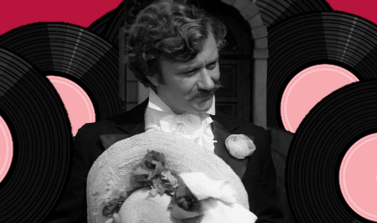 Кадр из фильма "Соломенная шляпка". 