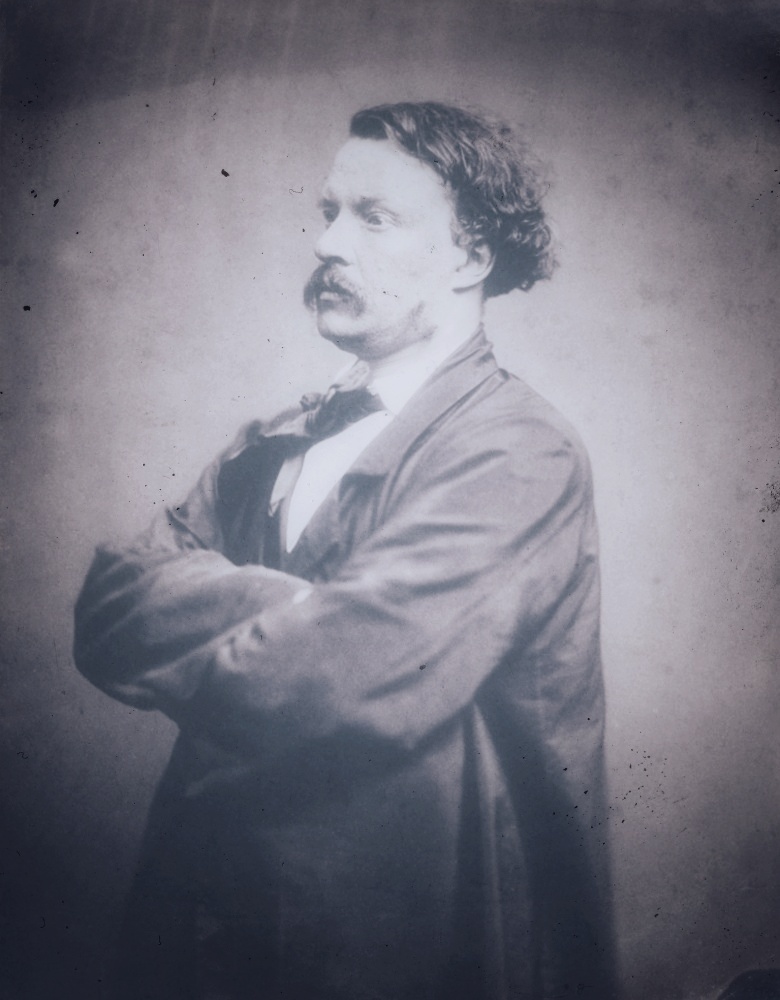 Феликс Надар, автопортрет, 1855-1857 годы