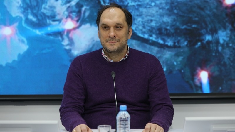    Иван Оселедец на площадке РИЦ Фото: Дмитрий Ахмадуллин / / ИА «Победа26»