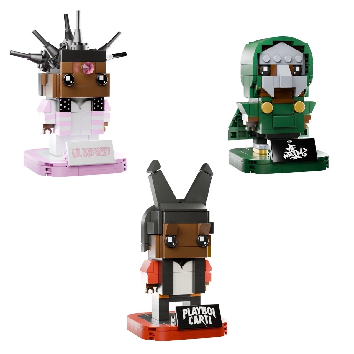 RARE MOD представили сборные фигурки Карти, Узи и Дума из лего 