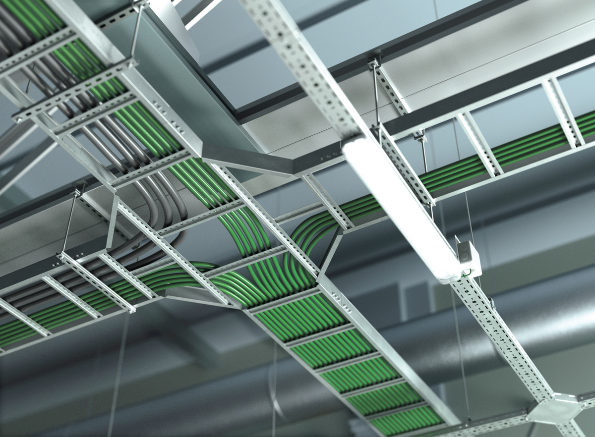 КНС на основании лестничного лотка ТМ СИСТЕМА КМ