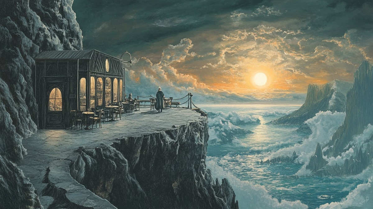 Так обложку к книге видит нейросеть