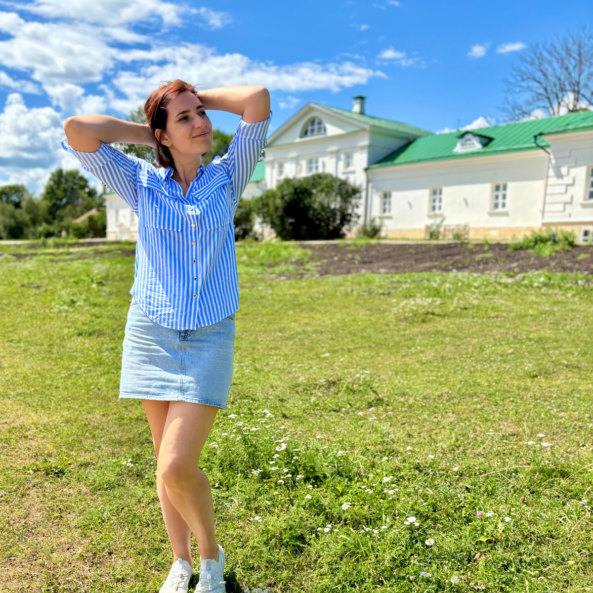 Виктория Шешенина. Ясная Поляна. Июль. 2024 год 