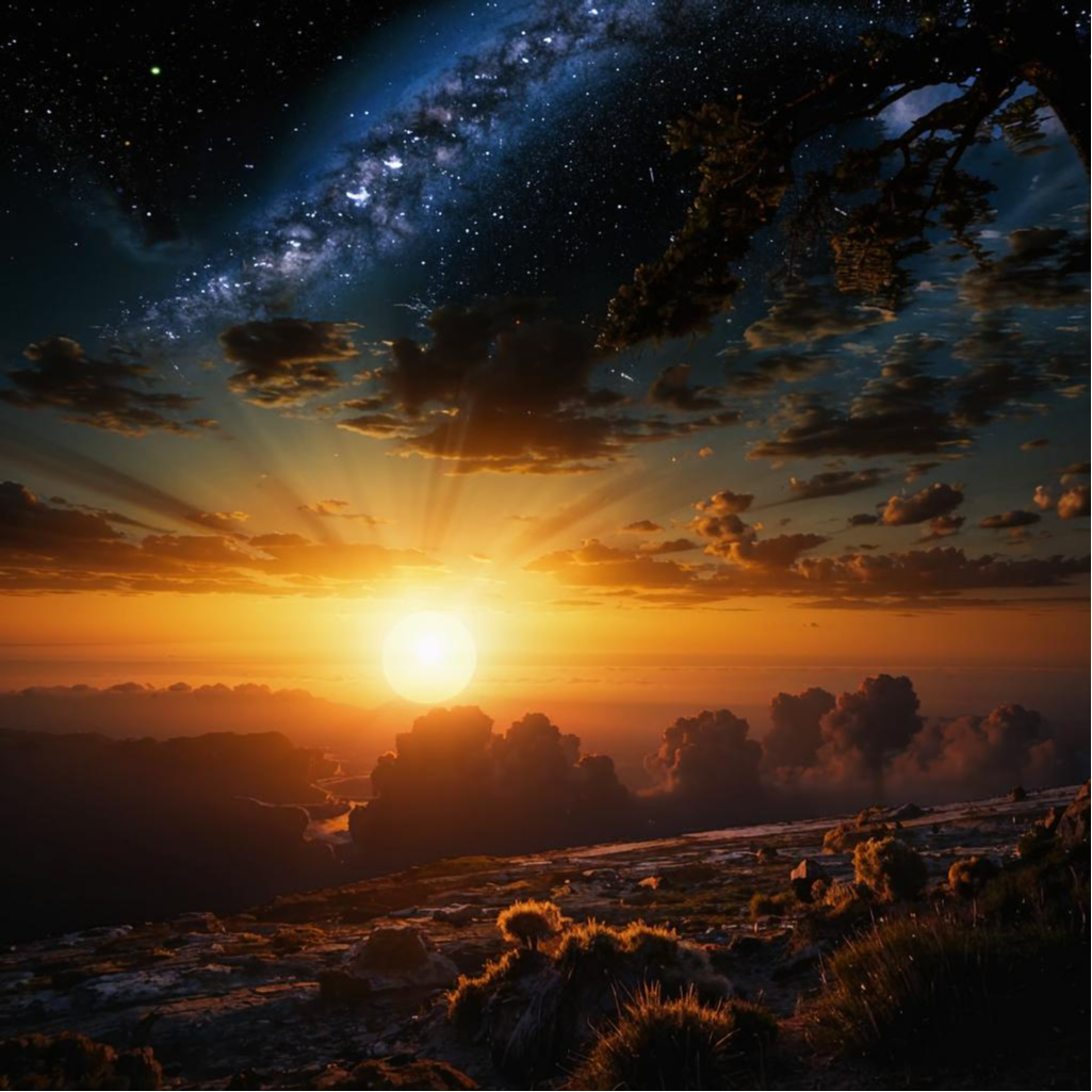 kandinsky-Хорошо, что мы тут на Земле белый свет увидали