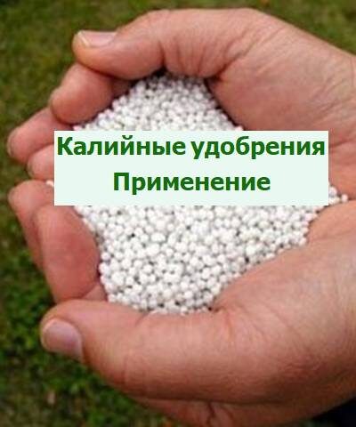 калийные удобрения