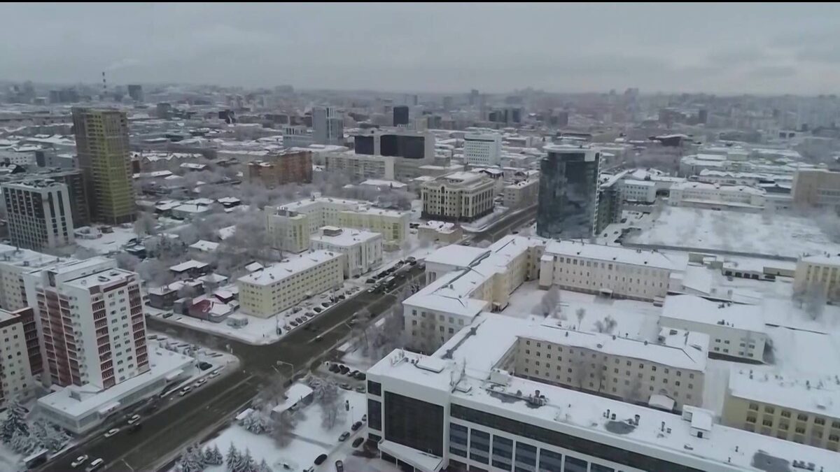    В выходные в Башкирии температура воздуха опустилась до -35 градусов