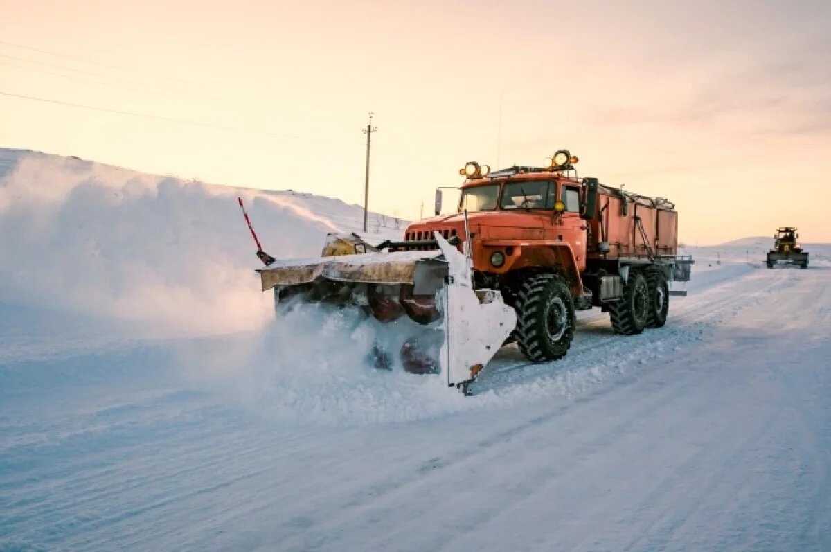    55 тыс. кубометров снега вывезено в Мурманской области за неделю