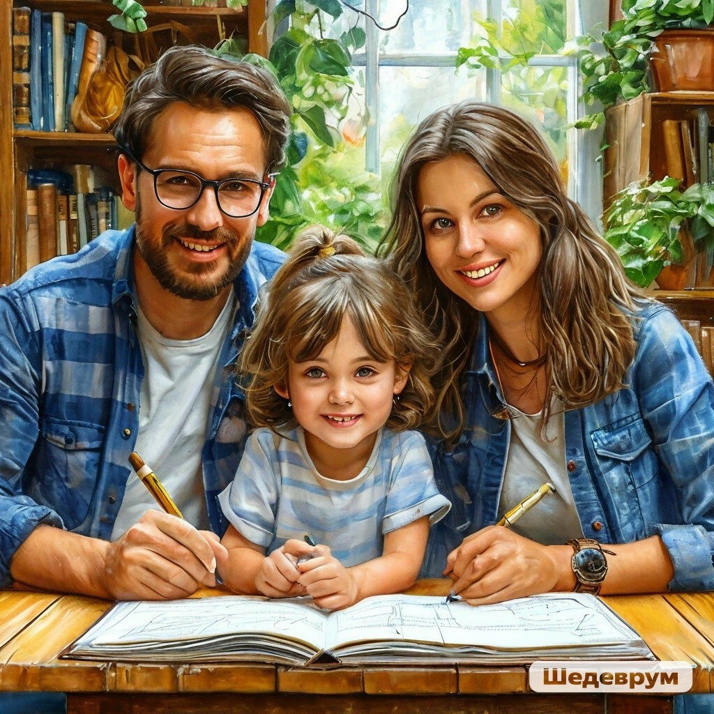 Иллюстрация в исполнении нейросети. 