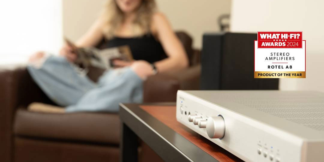 Rotel A8 стал продуктом года по версии “What Hi-Fi?”!