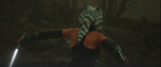 Кадр из кинофильма "Мандалорец"