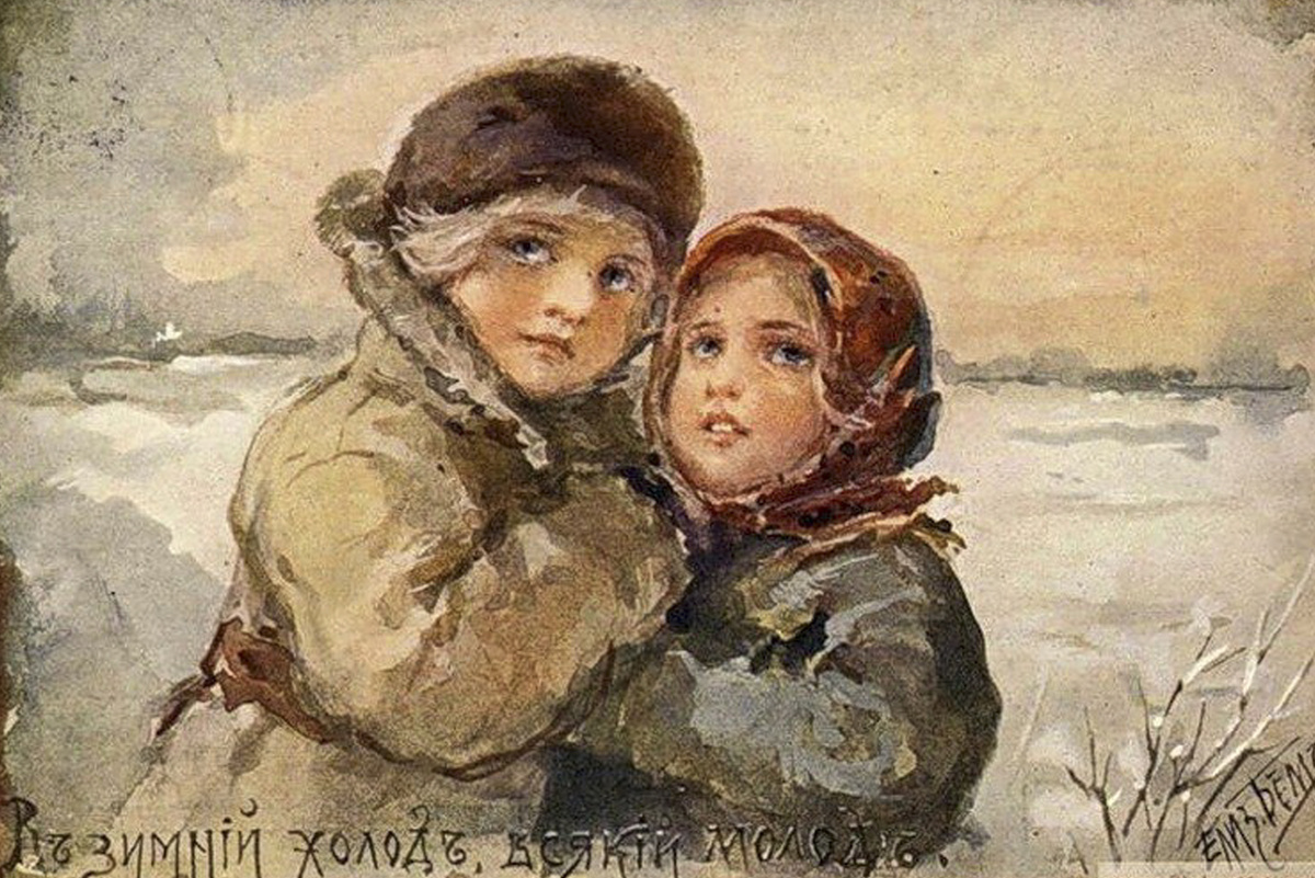 Дореколюционные открытки Елизаветы Меркурьевны Бём. Из открытых источников.