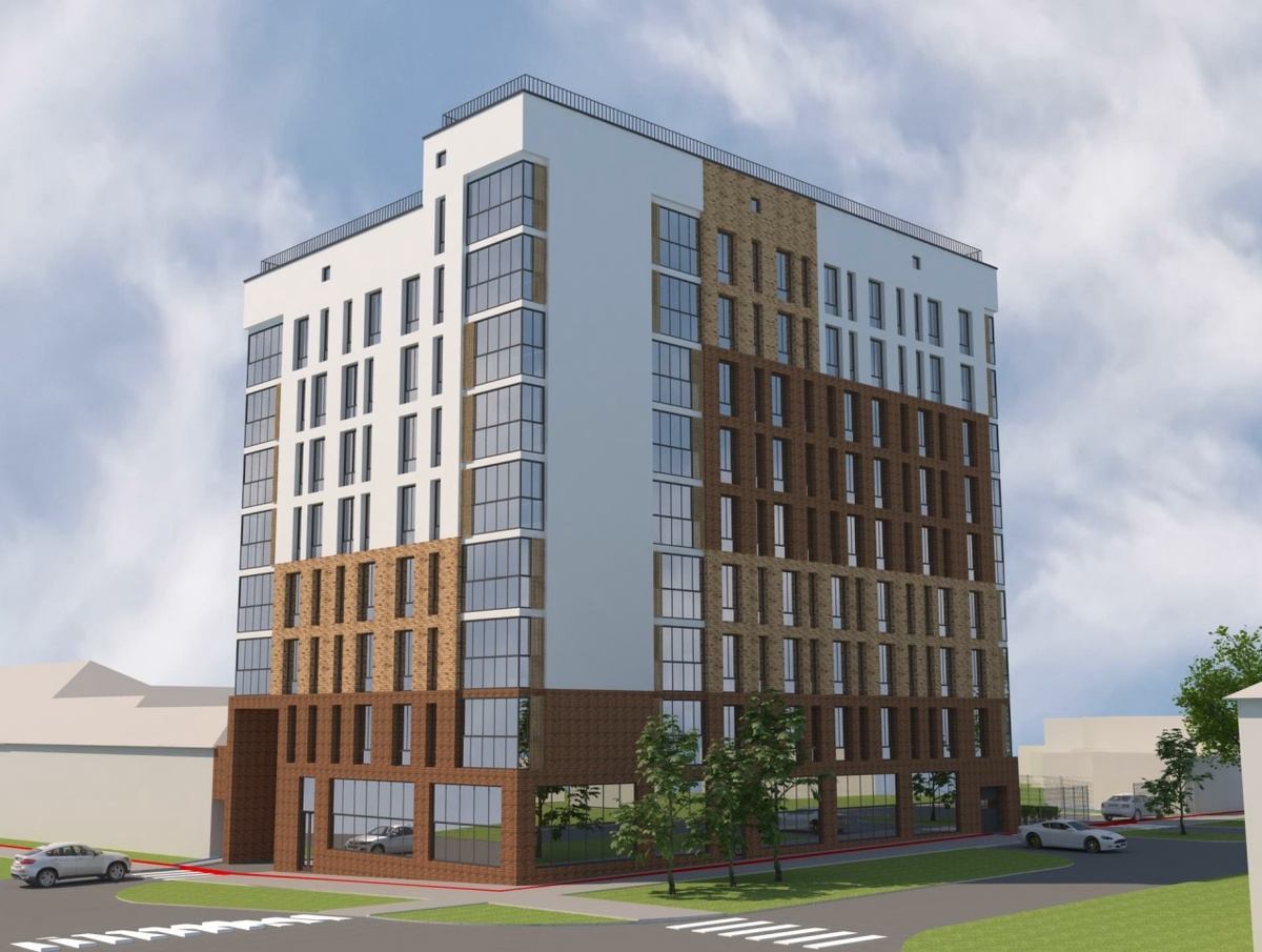 Проект ЖК на ул. Никитина, 41 в Барнауле