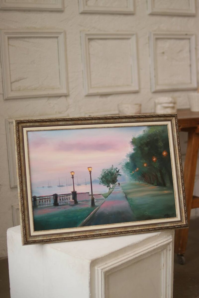 масло; холст. 2024г