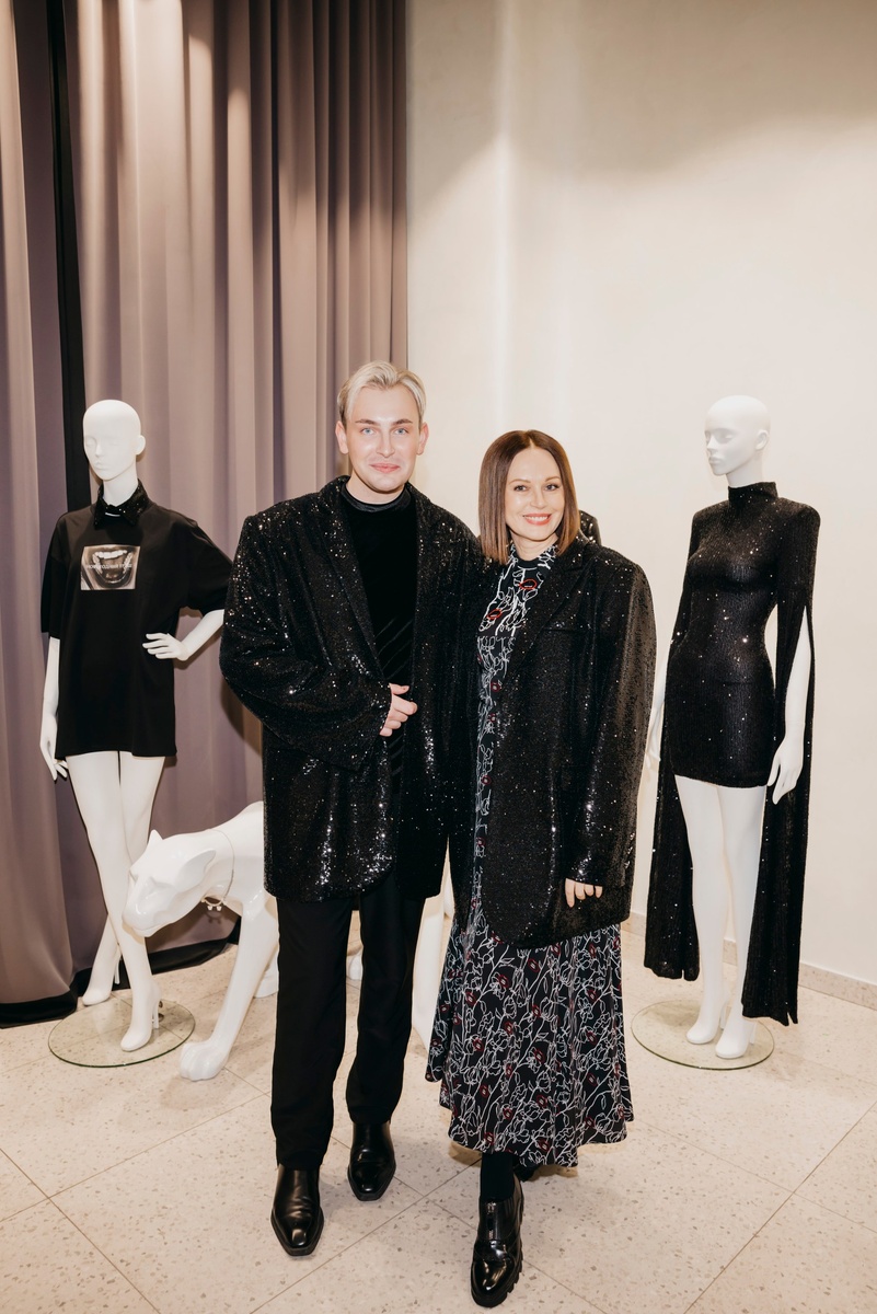 Никита Карстен и актриса Ирина Безрукова 