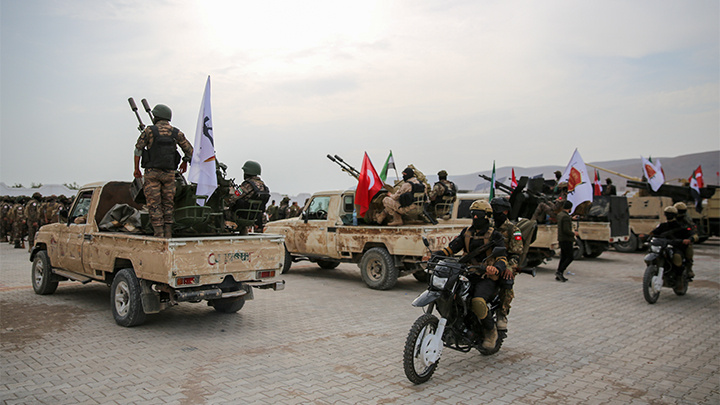    Турецкие военные принимали прямое участие в боевых действиях в Сирии. Фото: Juma Mohammad/Keystone Press Agency/Global Look Press