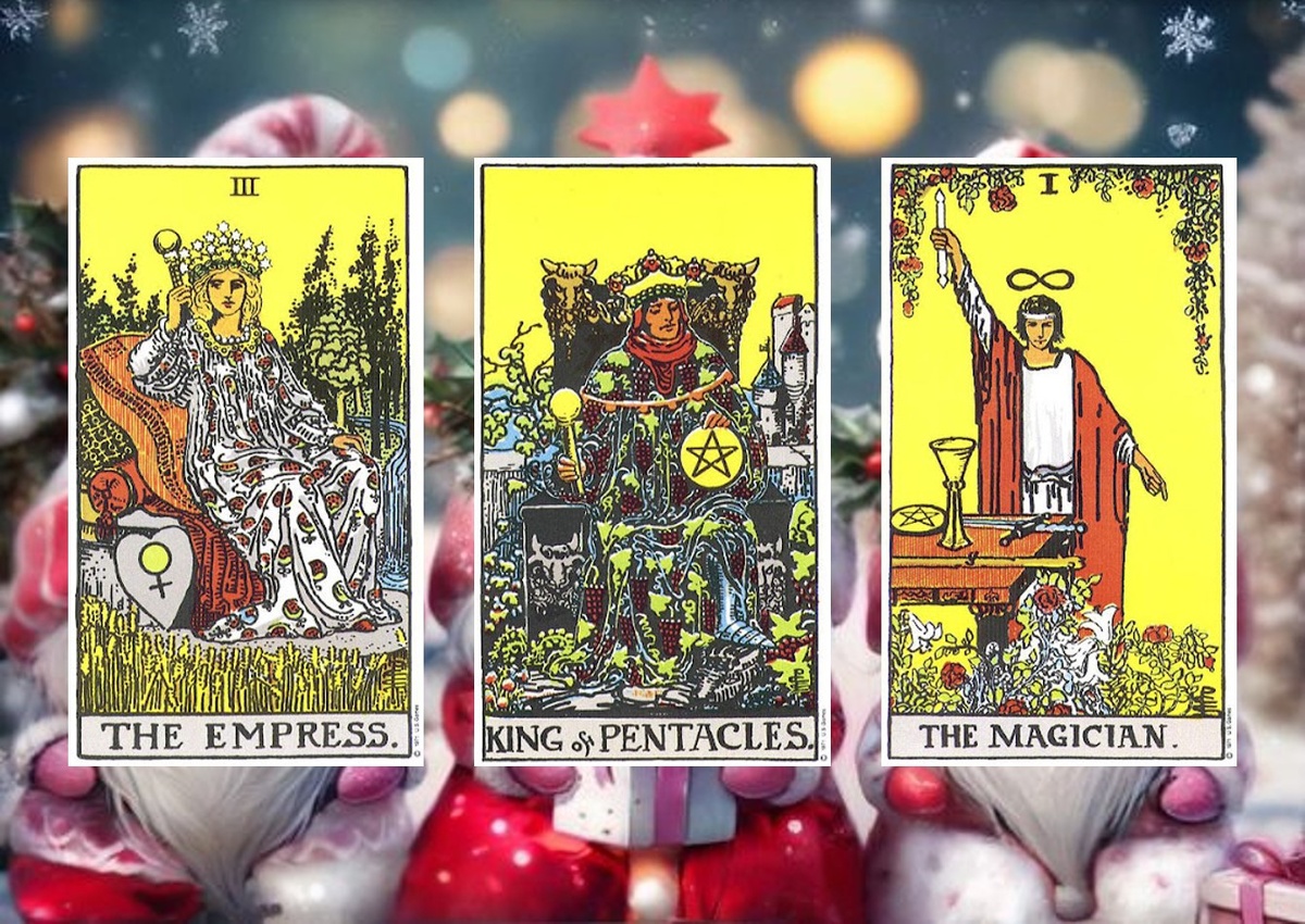 1. Императрица. 2. Король Пентаклей. 3. Маг.