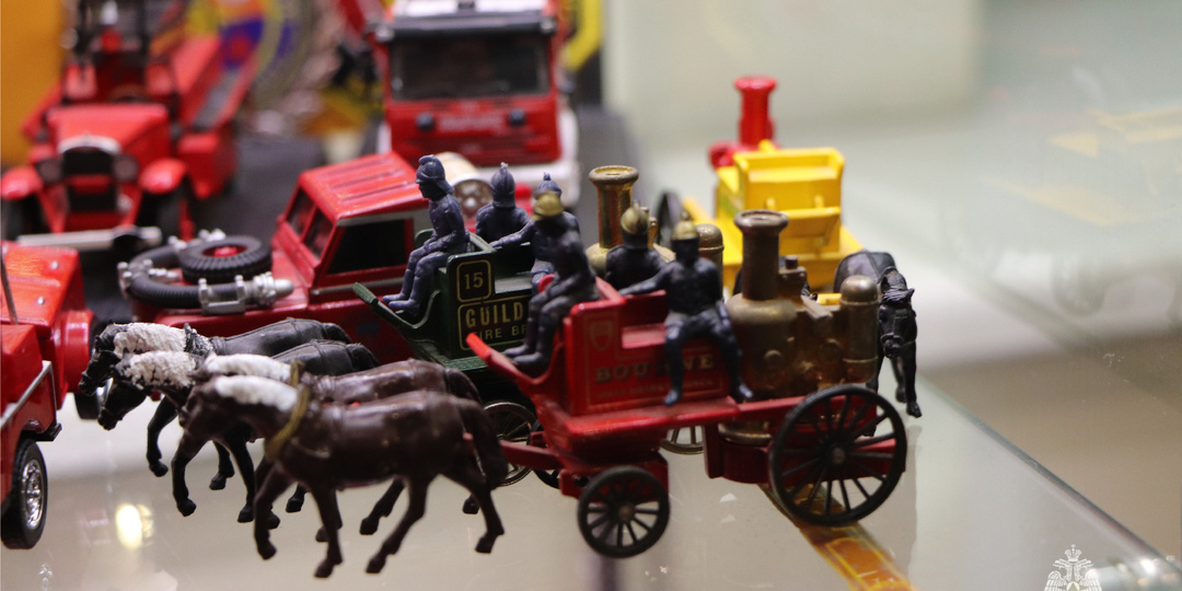 Коллекция моделей пожарных машин Константина Кроткова считается одной из самых больших в России